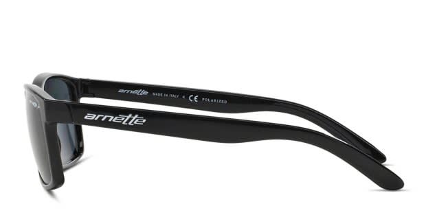 Arnette AN4185 Slickster Shiny Black Prescription Sunglasses - 50