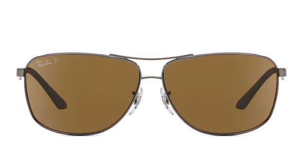Ray Ban 0RB3506 Gunmetal Prescription Sunglasses 50 Off Lenses