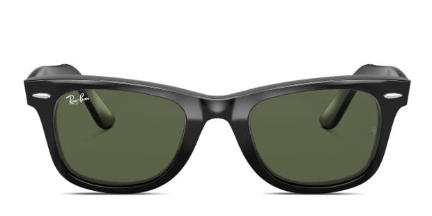 小物 RAY-BAN Wayfarer Matte Black ORB2140F Ray-Ban RB2140F Wayfarer Black Sunglasses