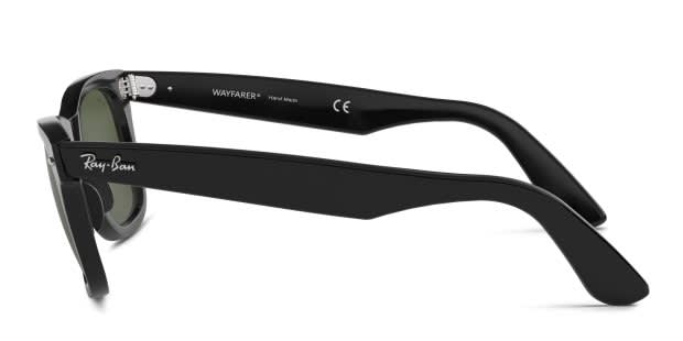 Ray-Ban RB2140F Wayfarer Black Sunglasses