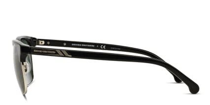Brooks Brothers BB4021 Black , Green glasses - Black / Green - Side View