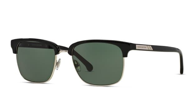 Brooks Brothers BB4021 Black , Green Prescription Sunglasses - 50