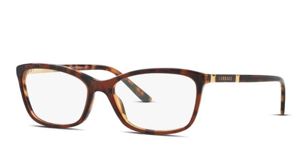 Versace VE3186 Tortoise Eyeglasses | Includes FREE Rx Lenses