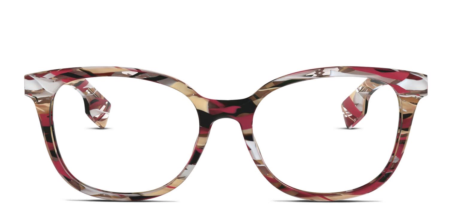 Burberry BE2363 Sylvie Shiny Black Eyeglasses | Includes