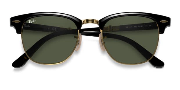 Ray-Ban 0RB2176 Black, Gold Sunglasses