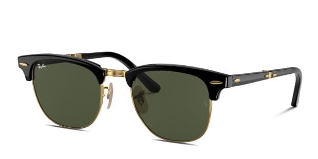 Ray-Ban RB 2176フォールディングサングラス〇週末価格〇 Ray-Ban 0RB2176 Black, Gold Sunglasses