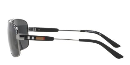 Burberry BE3074 Gunmetal glasses - Gunmetal - Side View