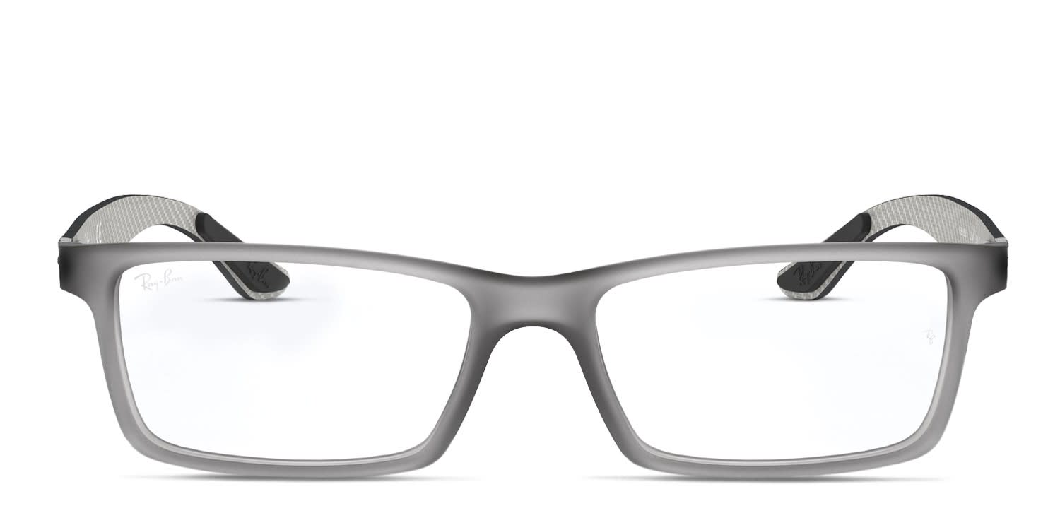 Ray-Ban RX8901 Gray glasses - Gray - Frontal View
