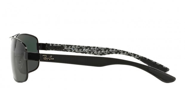 Ray Ban 0RB8316 Black Prescription Sunglasses 50 Off Lenses