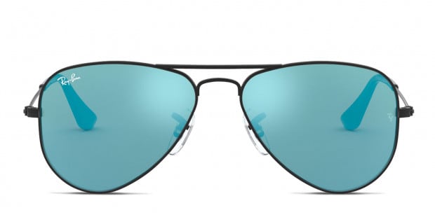 Ray ban junior aviator black top