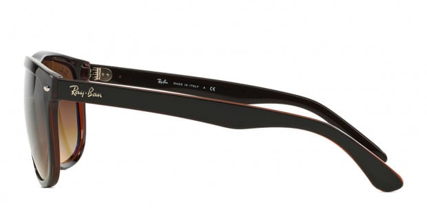 Ray Ban RB4147 Boyfriend Black Brown Sunglasses