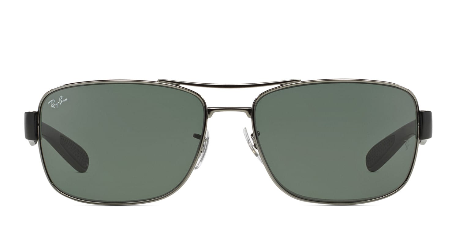 Ray-Ban RB3522 Gunmetal, Green Sunglasses