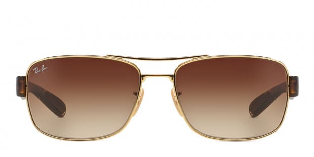 Ray-Ban RB3522 Gold Sunglasses