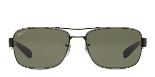 Ray Ban RB3522 Gunmetal Prescription Sunglasses 50 Off Lenses