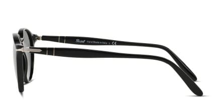 Persol PO3092SM Black, Green glasses - Black / Green - Side View