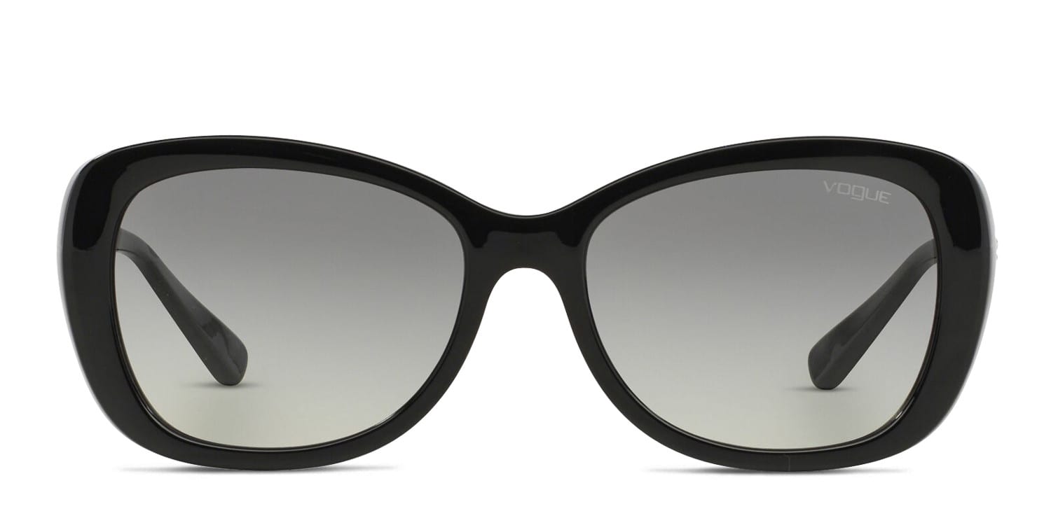 Vogue VO2943SB Shiny Black glasses - Shiny Black - Frontal View