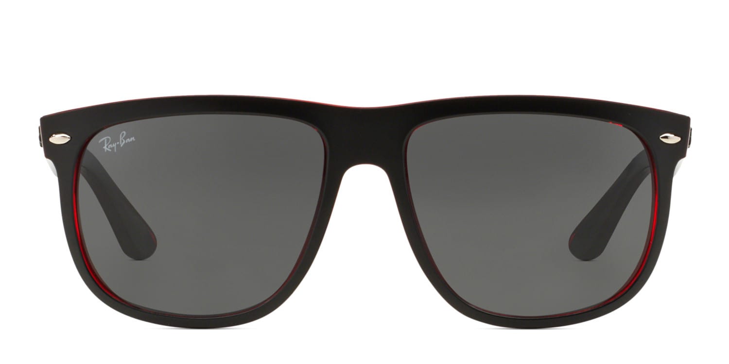Ray-Ban Black Frame with Red Tint Sunglasses Ray-Ban RB5228 Optics Eyeglasses | LensCrafters main image 4