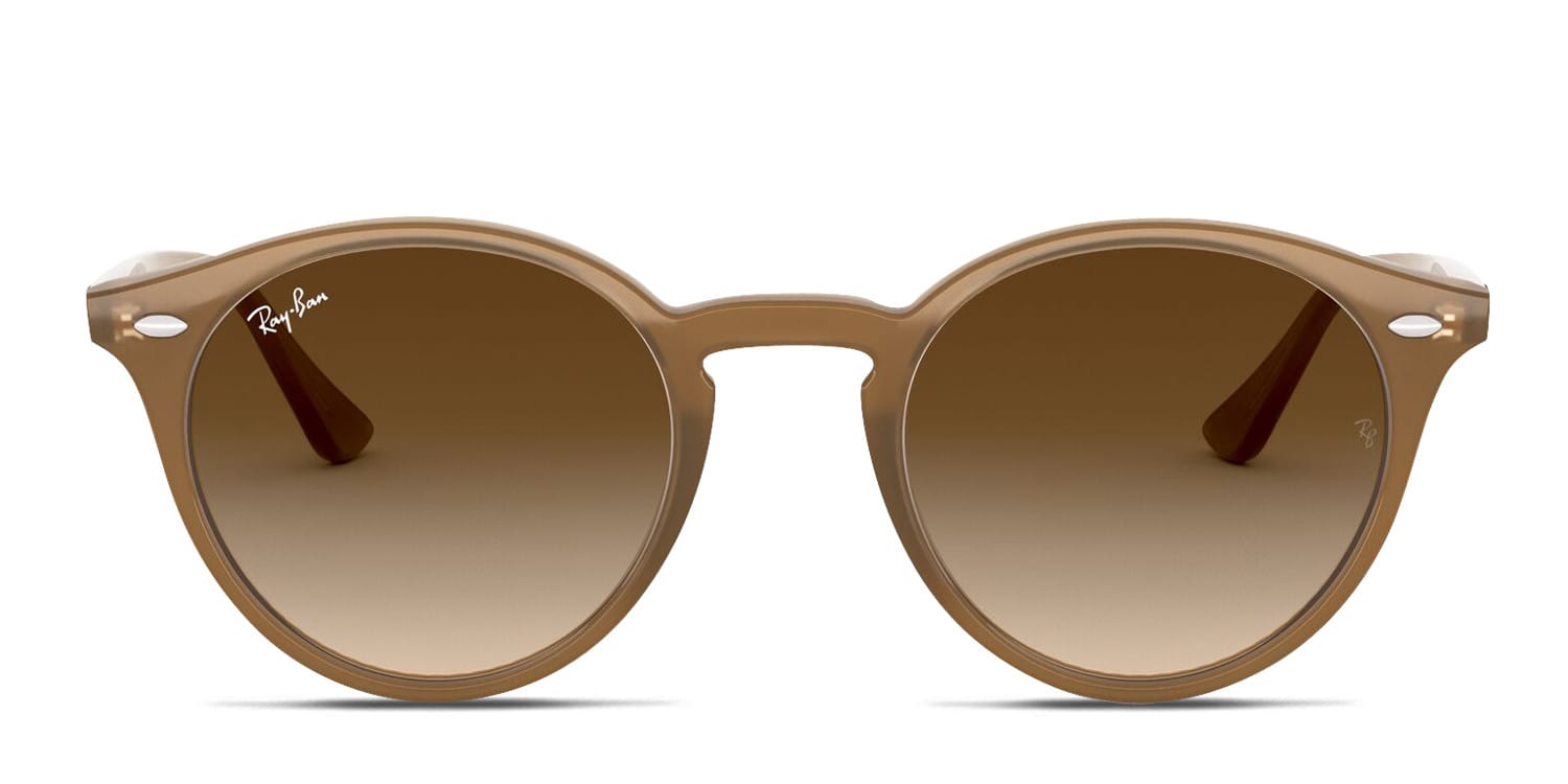 Ray-Ban RB2180F (A) Brown glasses - Brown - Frontal View