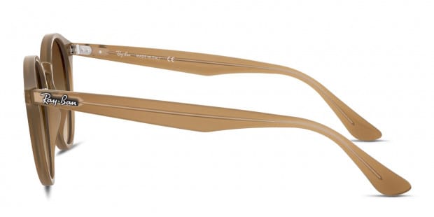 Ray-Ban RB2180F (A) brown frame with brown gradient dark