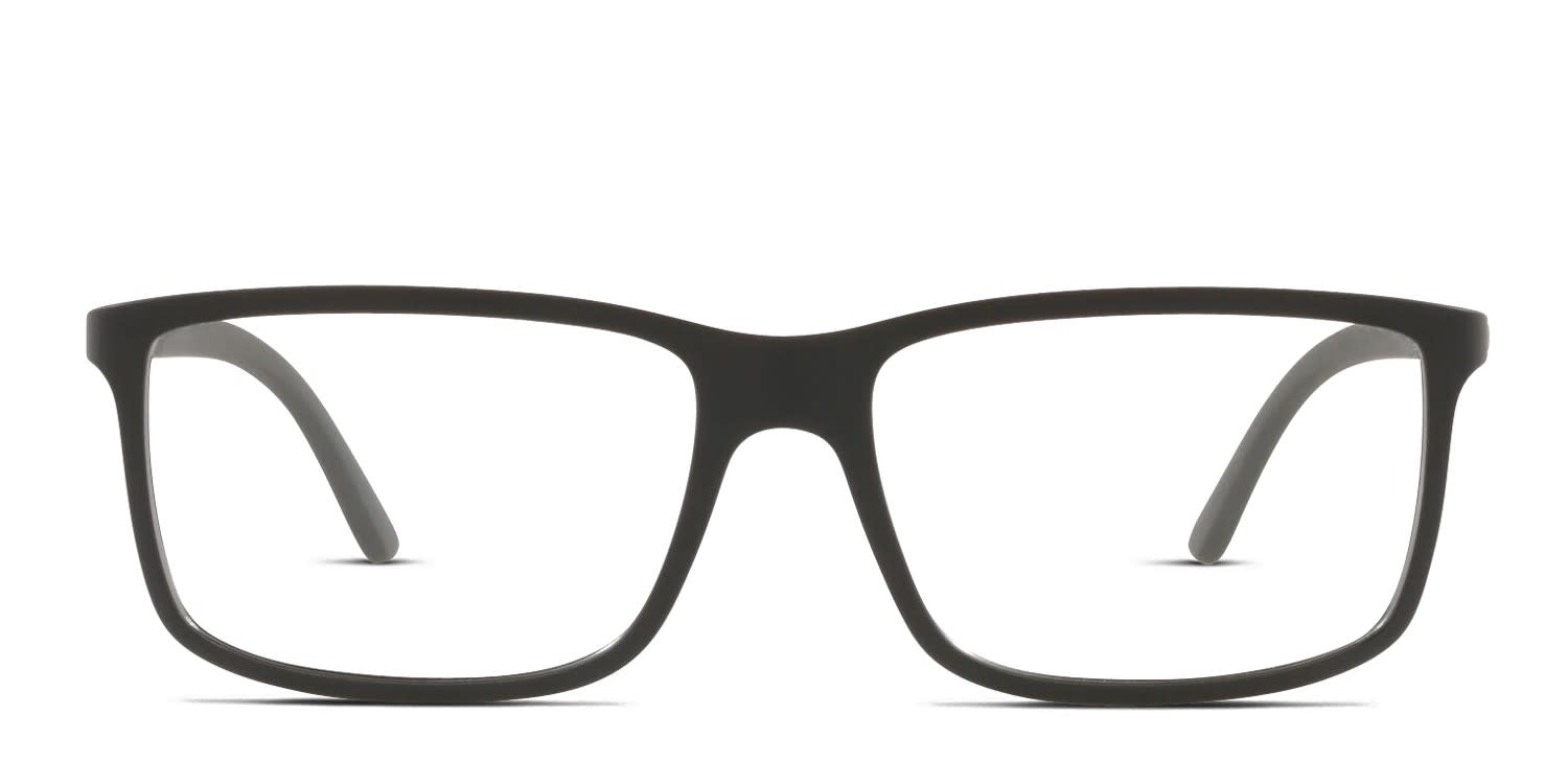 Polo Ralph Lauren PH2126 Black, Gray glasses - Black / Gray - Frontal View