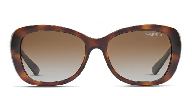 Vogue VO2943SB tortoise frame with brown gradient polarized  display picture 3