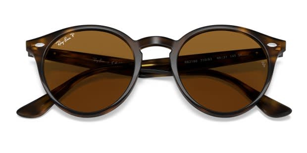 Ray-Ban RB2180 Tortoise/Brown Sunglasses display picture 2