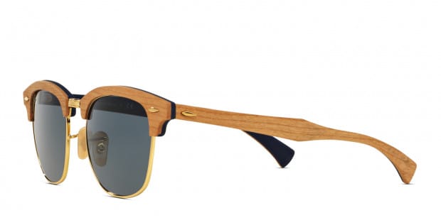 Ray Ban Clubmaster Wood 0RB3016M Brown