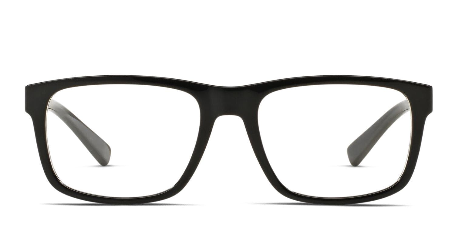 Armani Exchange Ax 3025 8178 Matte Black Authentic Eyeglasses 53-18-140 AX3025 Eyeglasses Frames by Armani Exchange main image 2