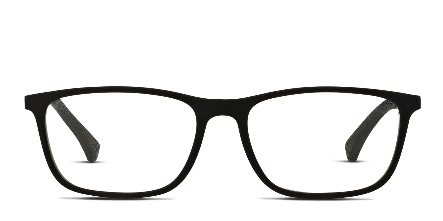 Emporio Armani EA3069 Black glasses - Black - Frontal View
