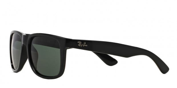 Ray-Ban RB4165F Justin Black Prescription Sunglasses - 50% Off Lenses