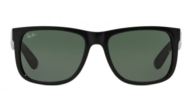 Ray ban justin black green outlet