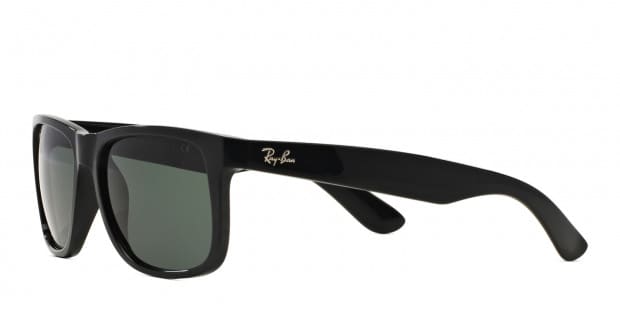 Ray ban justin black green new arrivals