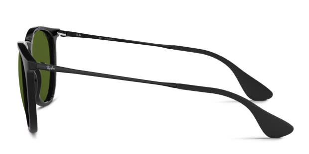 Ray-Ban 4171F Erika Black w/Green Polarized