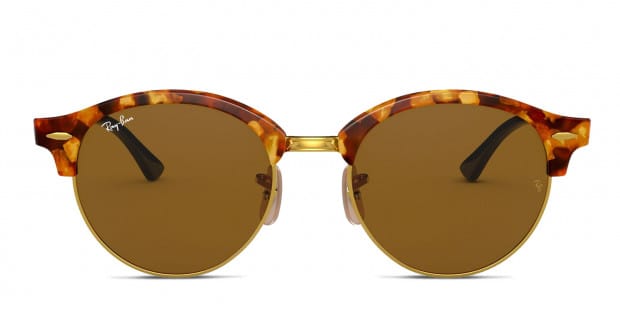 Ray-Ban RB4246 Clubround Tortoise/Gold Sunglasses