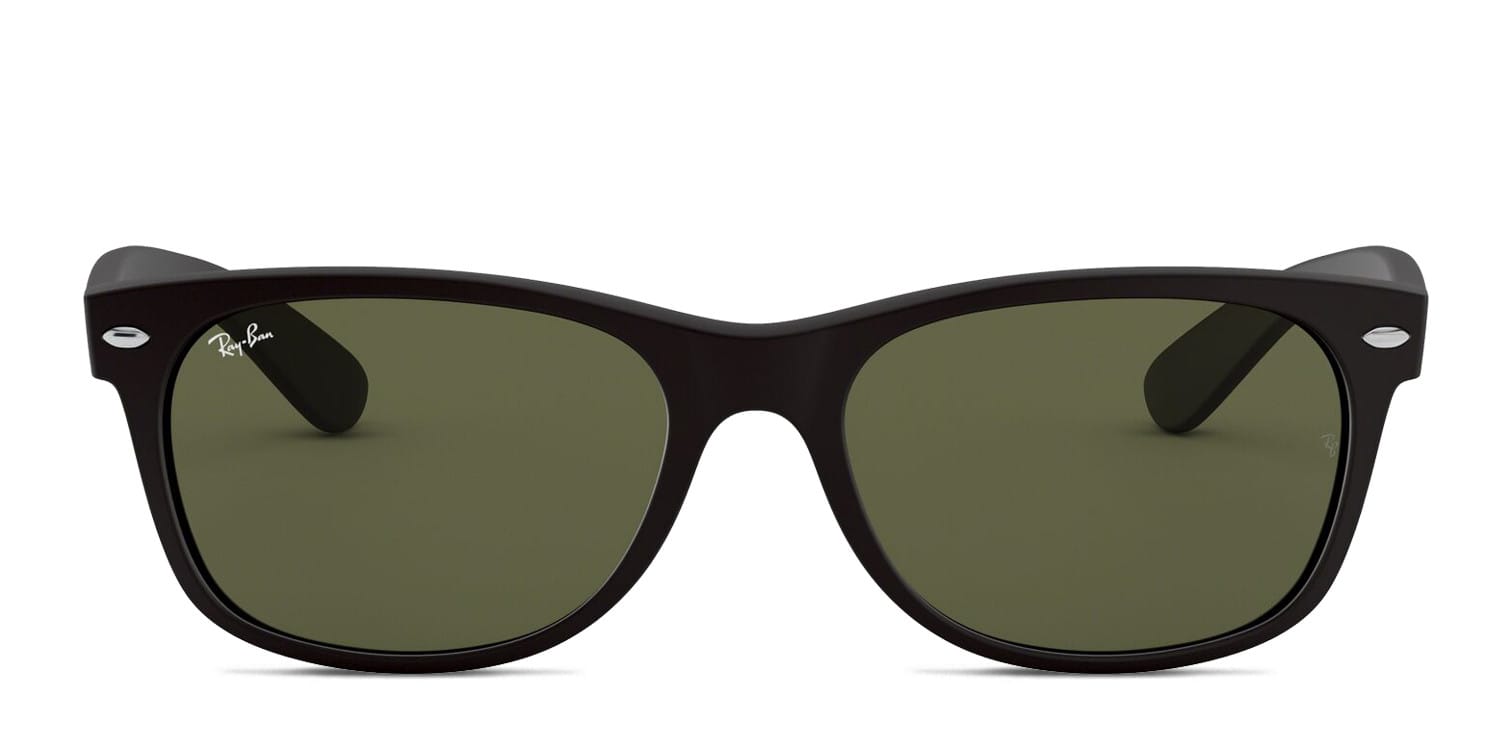 【美品ケース付】RayBan レイバン RB2140-F*2　RB2132 3点 Ray-Ban RB2132F New Wayfarer Matte Black, Green Sunglasses