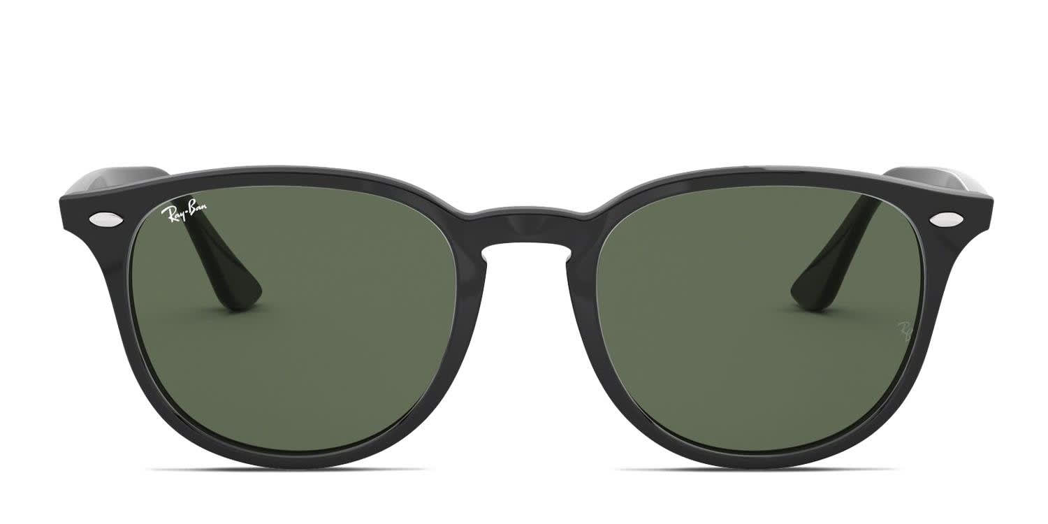 The Ray Ban RB4259 is a full-rim rounded frame supported by Ray