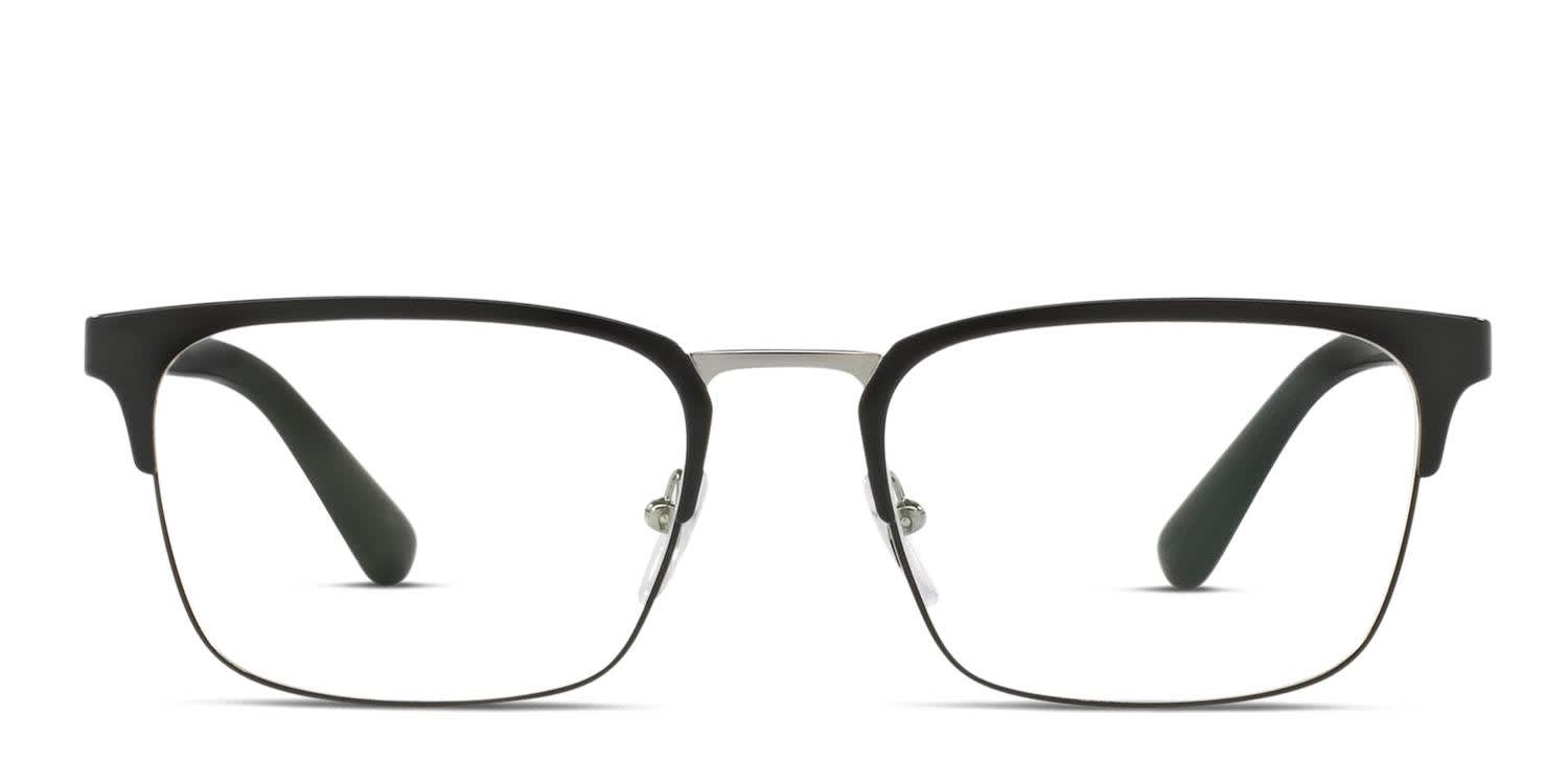 Prada PR 54TV Heritage Black, Silver Prescription Eyeglasses