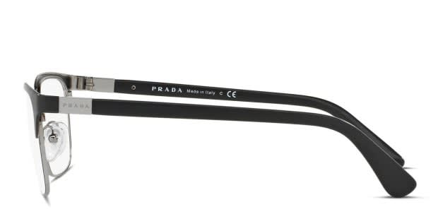 Prada PR 54TV Heritage Black, Silver Prescription Eyeglasses