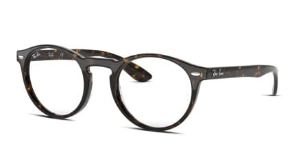 Ray-Ban RX5283 Brown, Tortoise glasses - Brown / Tortoise - Angle View