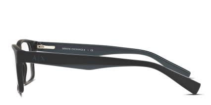 Armani Exchange AX3038F Black glasses - Black - Side View