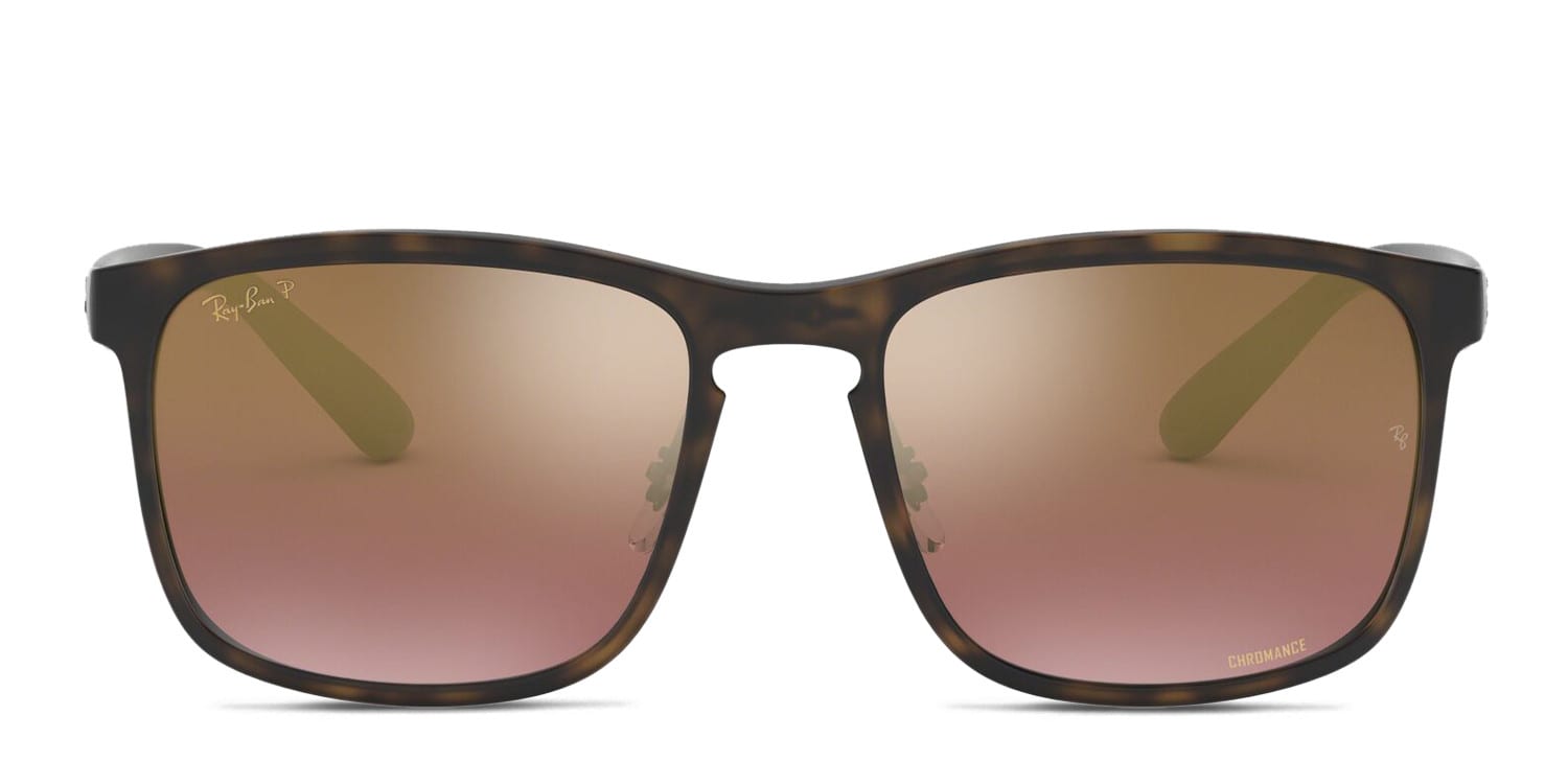 Ray-Ban RB4264 Brown , Gold , Tortoise Prescription Sunglasses
