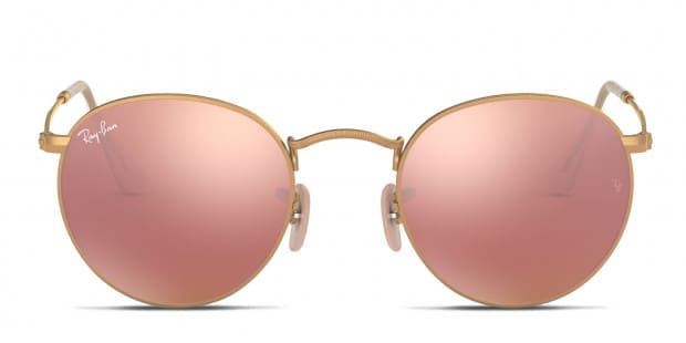 Ray ban pink gold store