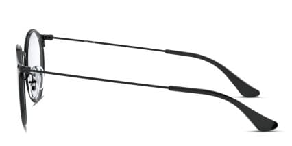 Ray-Ban RX6378F Black glasses - Black - Side View