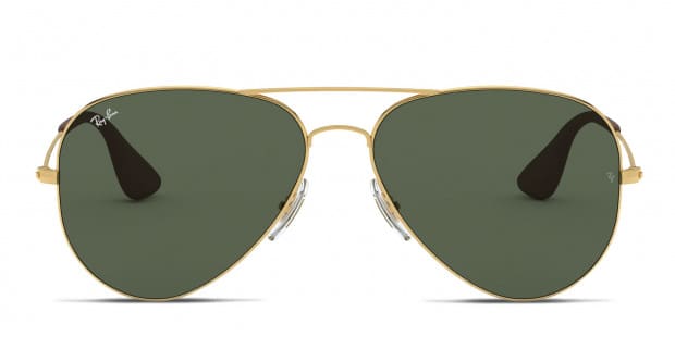 Ray ban gold green aviator cheap