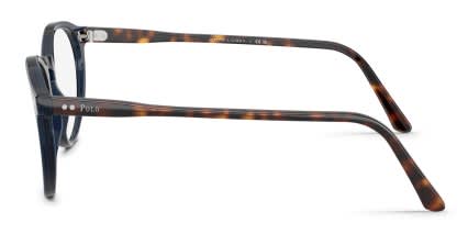 Polo Ralph Lauren PH2083 Clear, Blue glasses - Clear / Blue - Side View