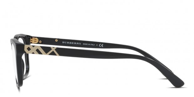Burberry BE2249 Shiny Black Prescription Eyeglasses