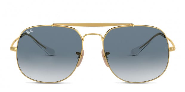Ray Ban RB3561 The General Blue Gold Prescription Sunglasses 50 Off Lenses
