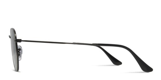 The Ray-Ban 3548N is a stylish frame with a unique geometric  display picture 2