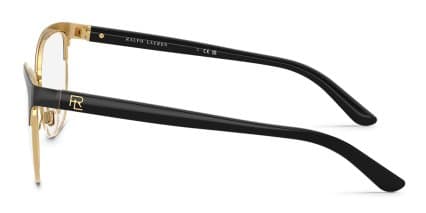 Ralph Lauren RL5099 Black, Gold glasses - Black / Gold - Side View