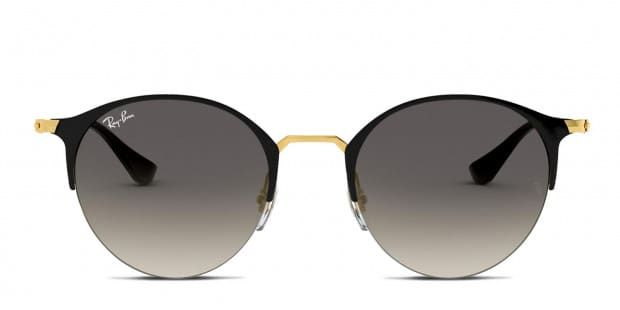 Ray Ban RB3578 Black Gold Prescription Sunglasses